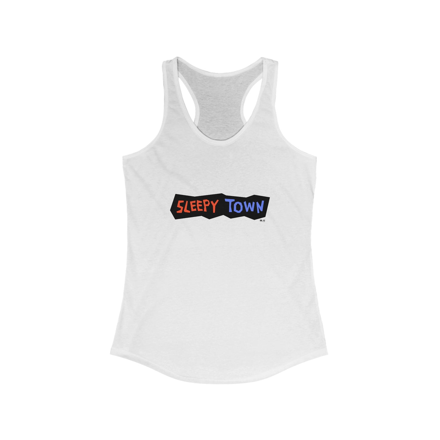 "Sleepy Town" Woman's Active Lifestyle Tank Top