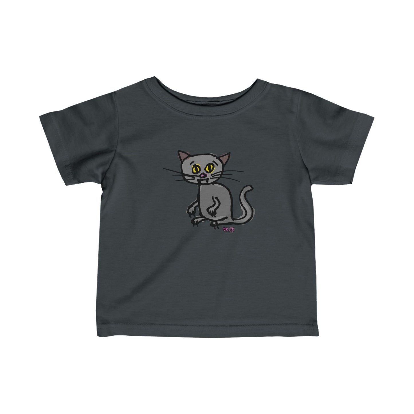 "Nosferatoof!" Vampire Cat McSquibler Tee by Dr.13