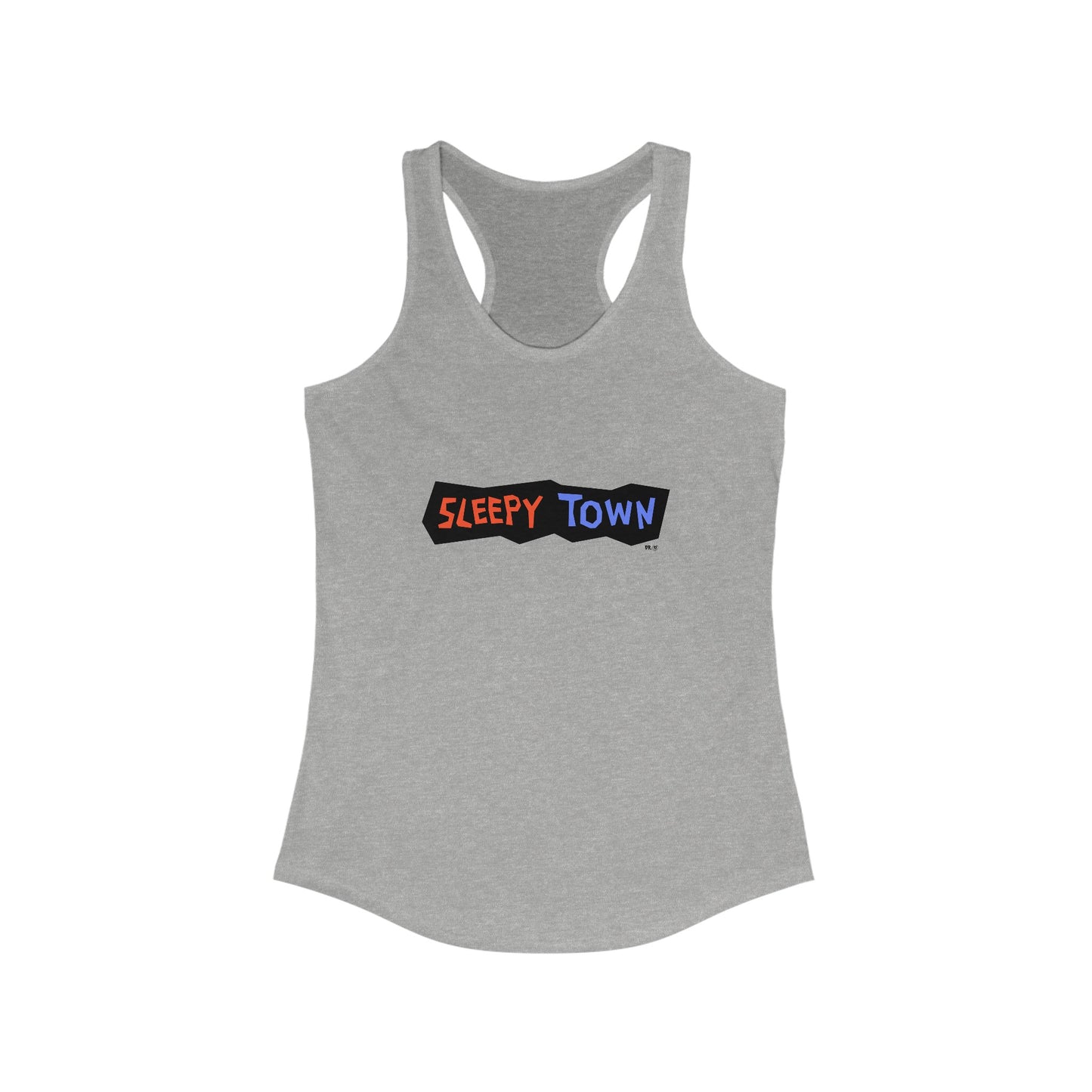 "Sleepy Town" Woman's Active Lifestyle Tank Top