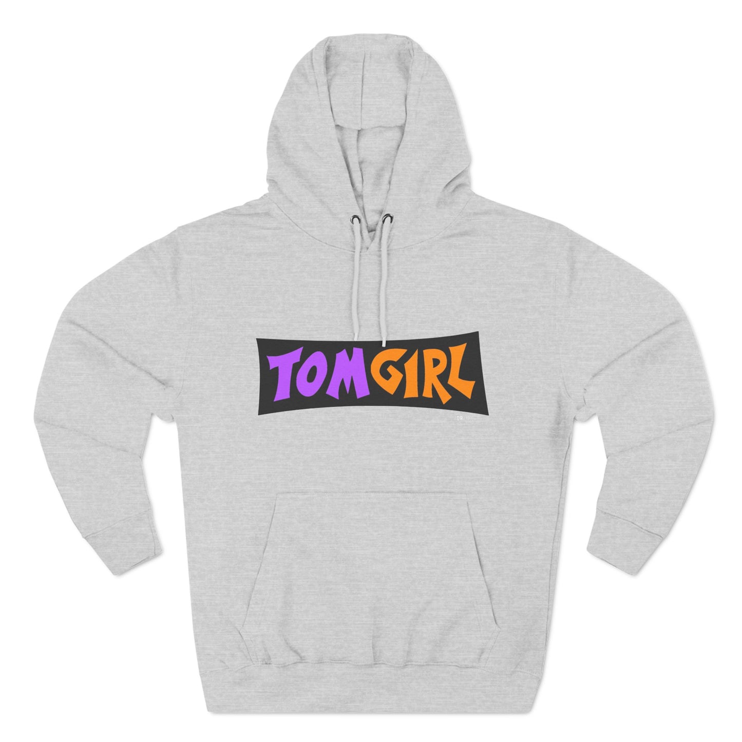 Dr.13 Woman's Three-Panel "Tom Girl" Fleece Hoodie