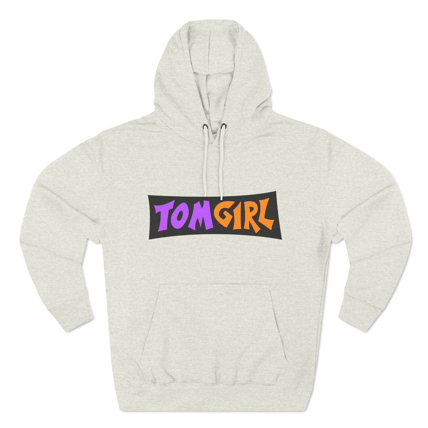 Dr.13 Woman's Three-Panel "Tom Girl" Fleece Hoodie