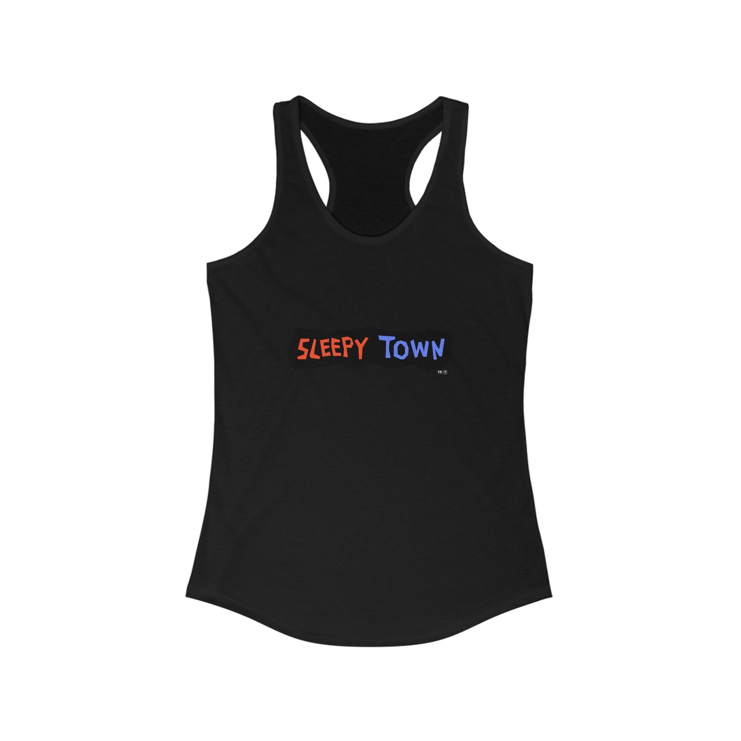 "Sleepy Town" Woman's Active Lifestyle Tank Top