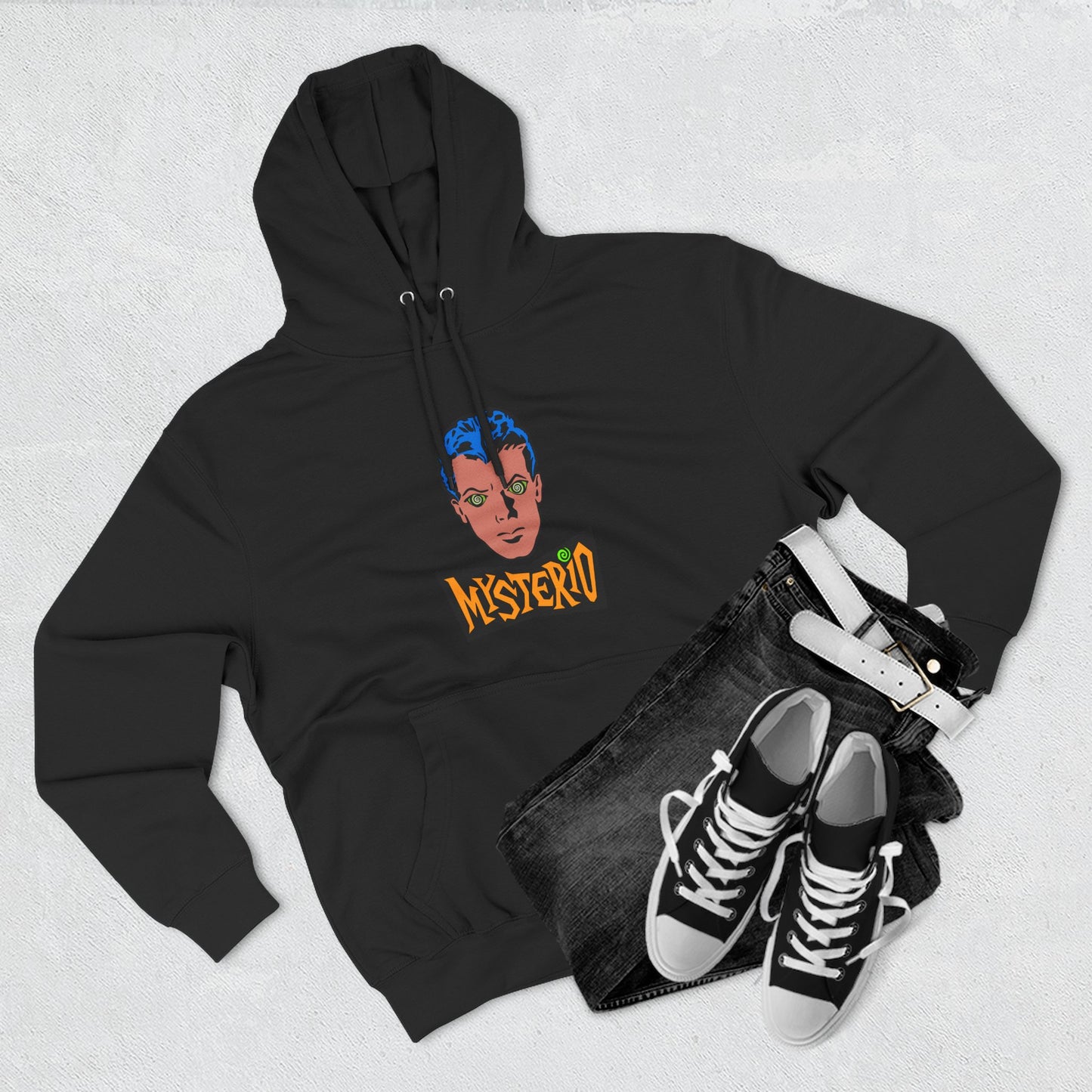 Mysterio Three-Panel Fleece Mens Hoodie