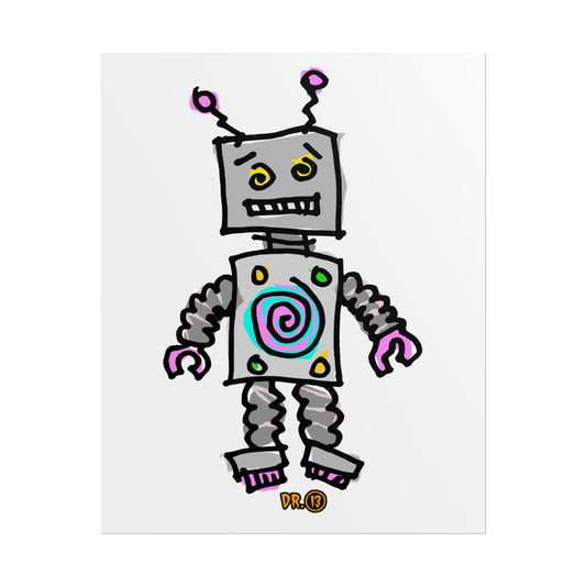 Edgar the Wobot - Dr. 13 16" x 20"poster