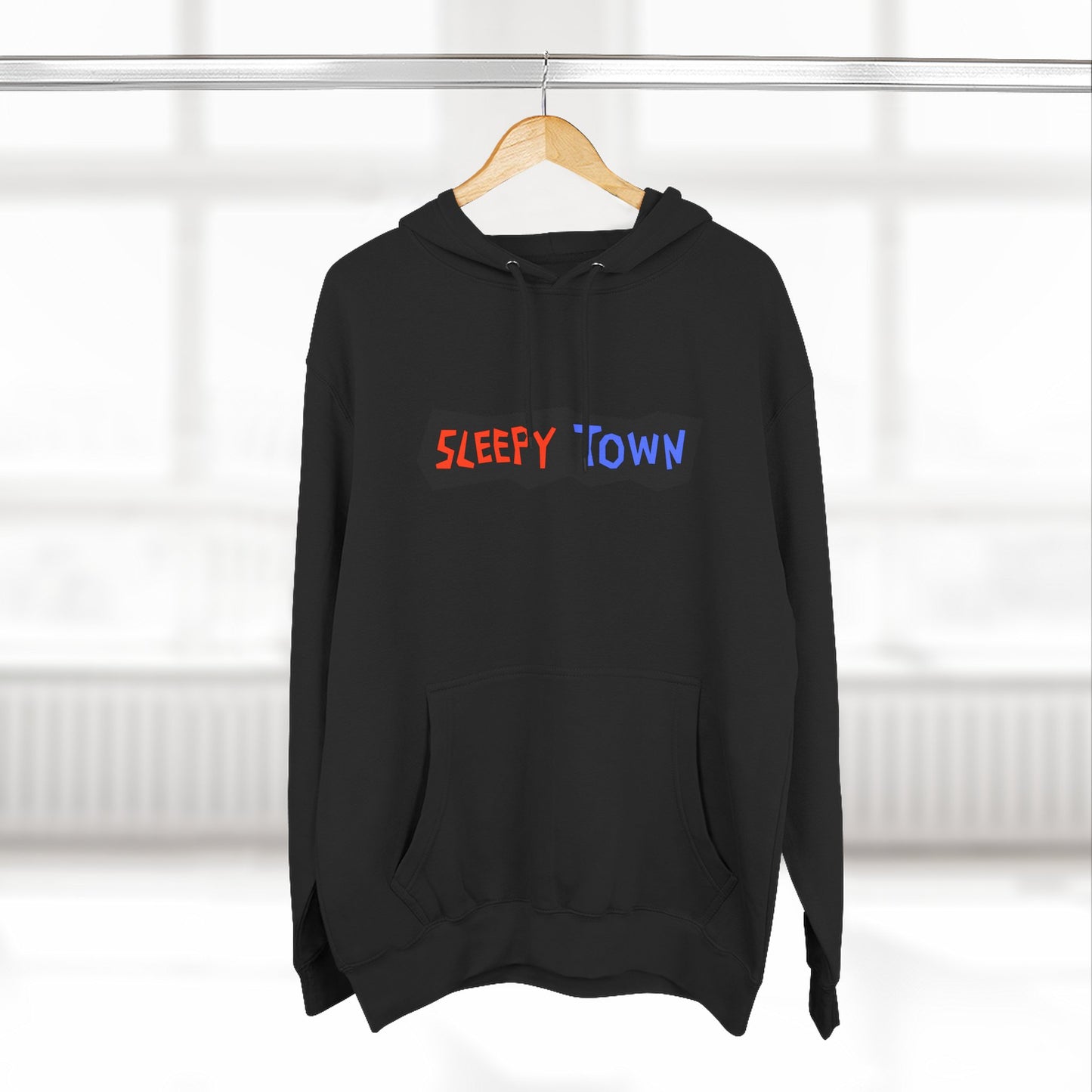 Sleepy Town Mens Fleece Hoodie by Dr.13