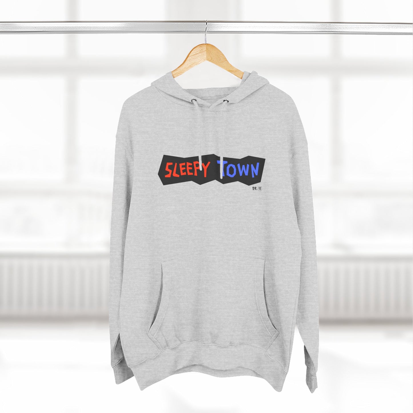 Sleepy Town Mens Fleece Hoodie by Dr.13