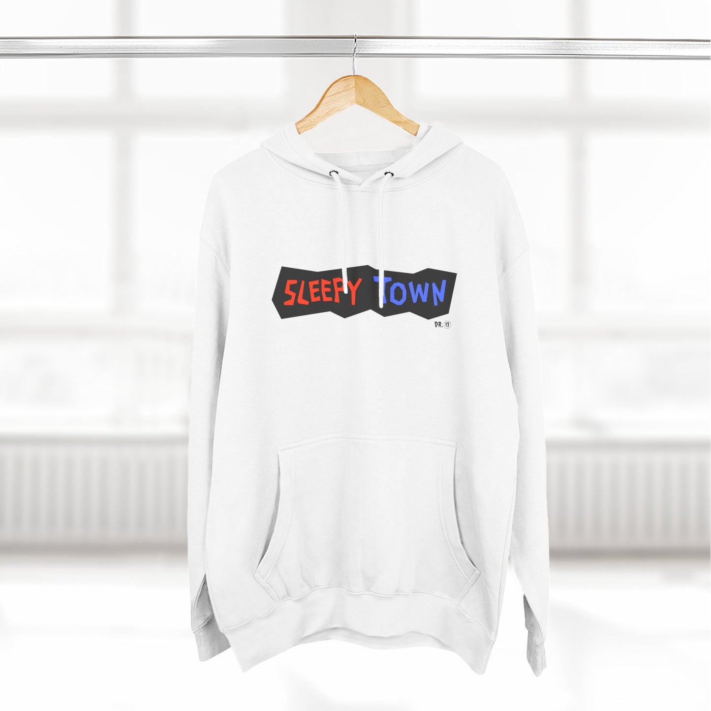 Sleepy Town Mens Fleece Hoodie by Dr.13
